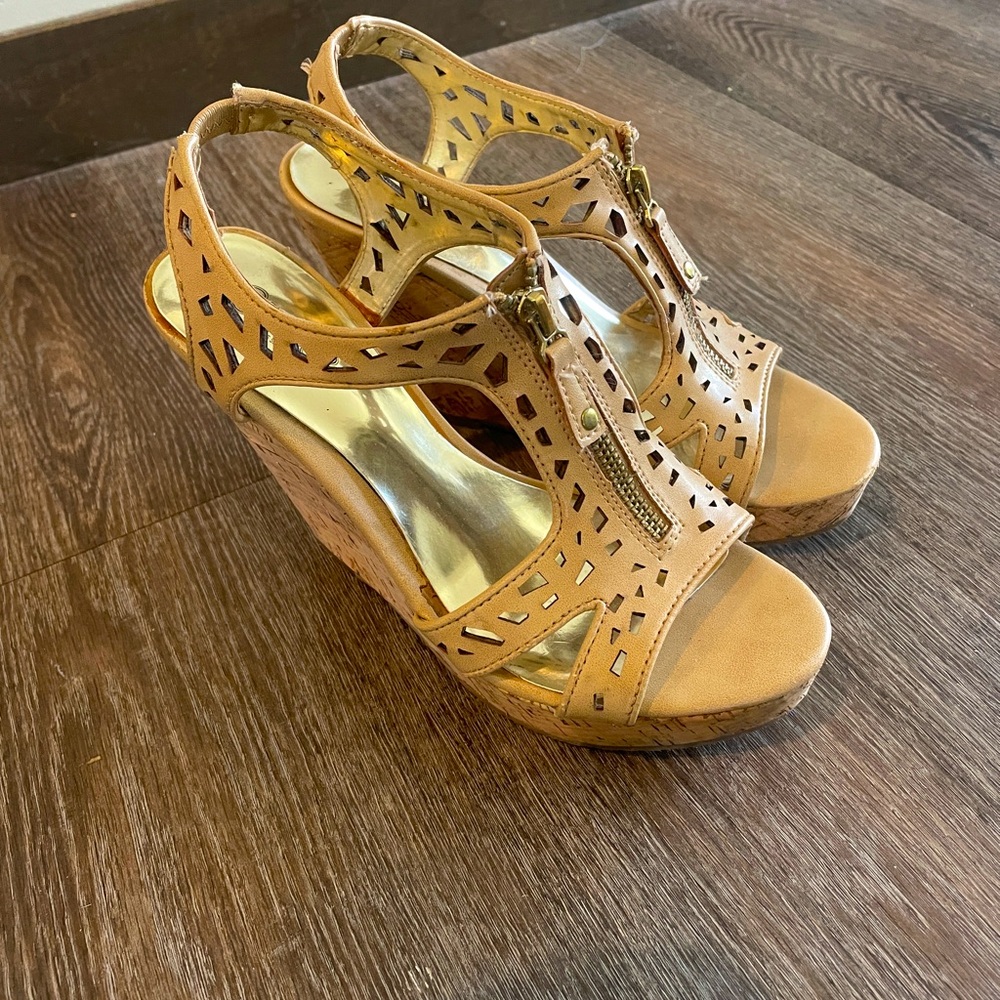 High heel wedges